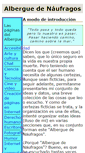 Mobile Screenshot of alberguedenaufragos.com.ar
